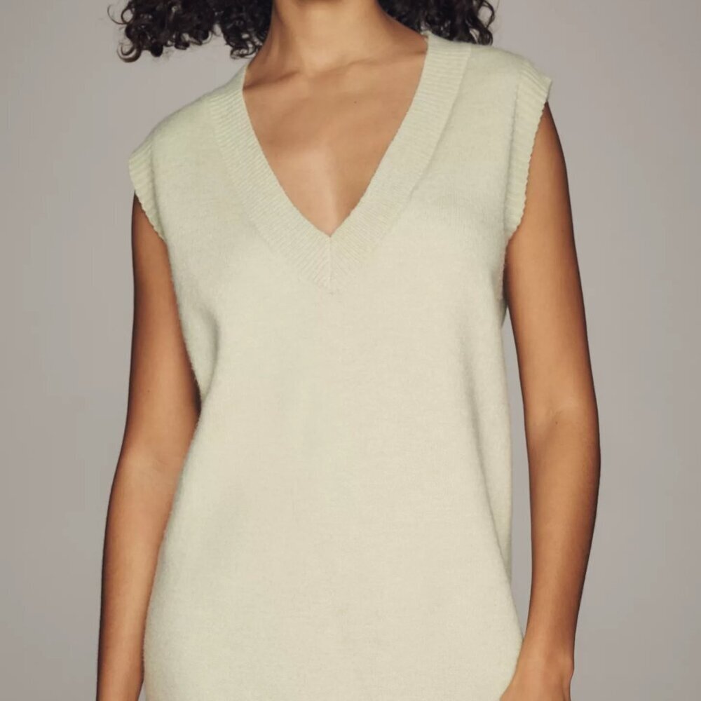 Anthropologie Sunday in Brooklyn Sweater Vest Mini Dress - Picture 4 of 4